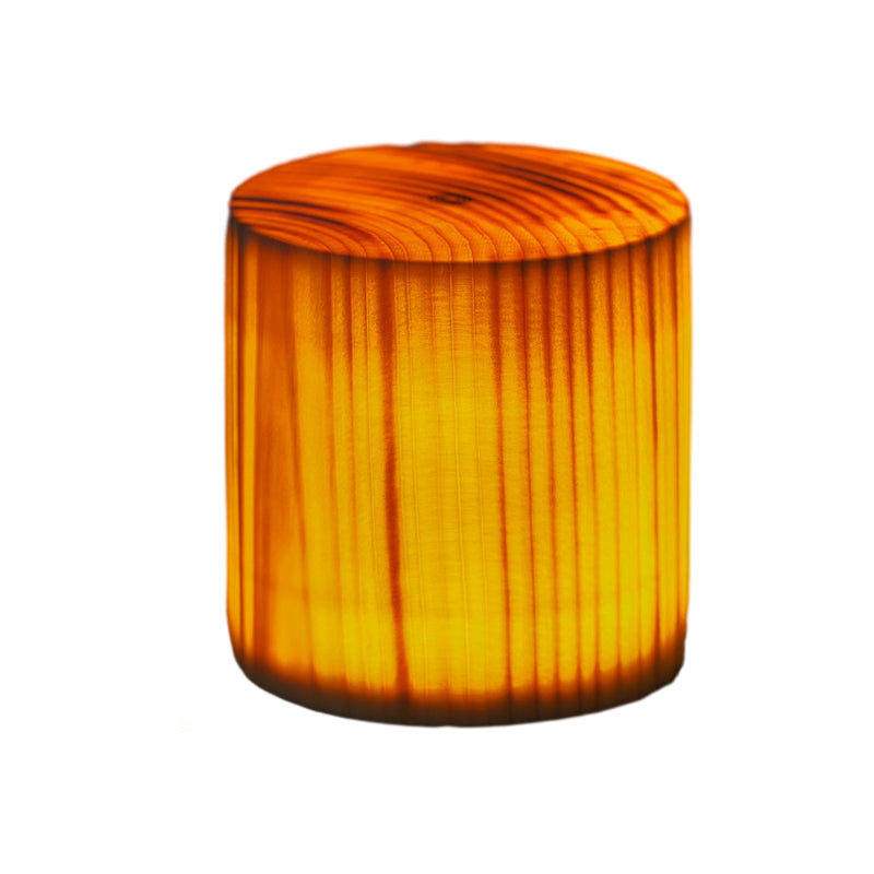 LZINA™ | LumiWood – Battery-Powered LED Table Lamp with Touch Control