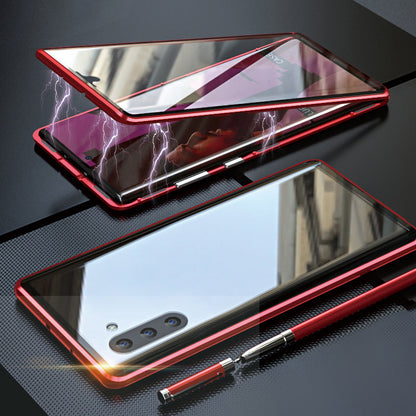 LZINA™ | Magnetic tempered glass double-sided phone case for Samsung and iPhone