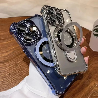 LZINA™ | Premium Magnetic iPhone Case with MagSafe Stand & Shockproof Protection