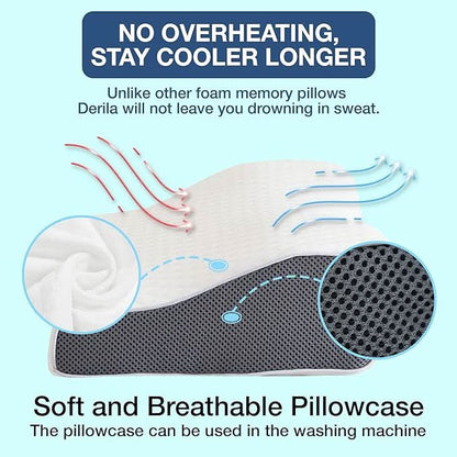 BowLift | snoring pillow - Ergonomic & comfortable for a restful night