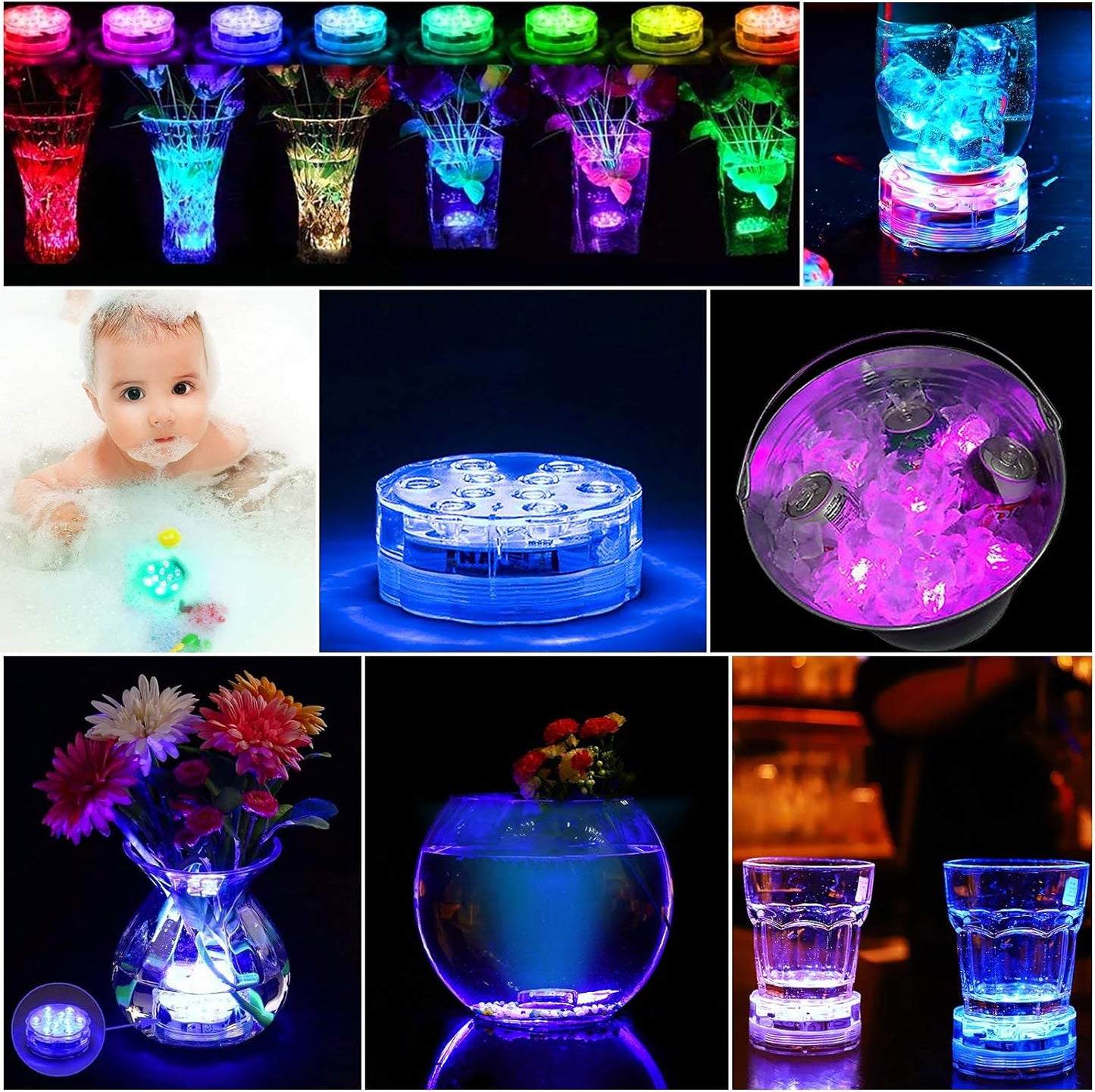 LZINA™ | Underwater pool lighting with 10 LEDs