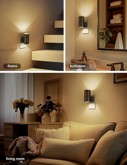 LZINA™ | NIGHTSENSE – LED night light with twilight sensor, glare-free & energy-efficient