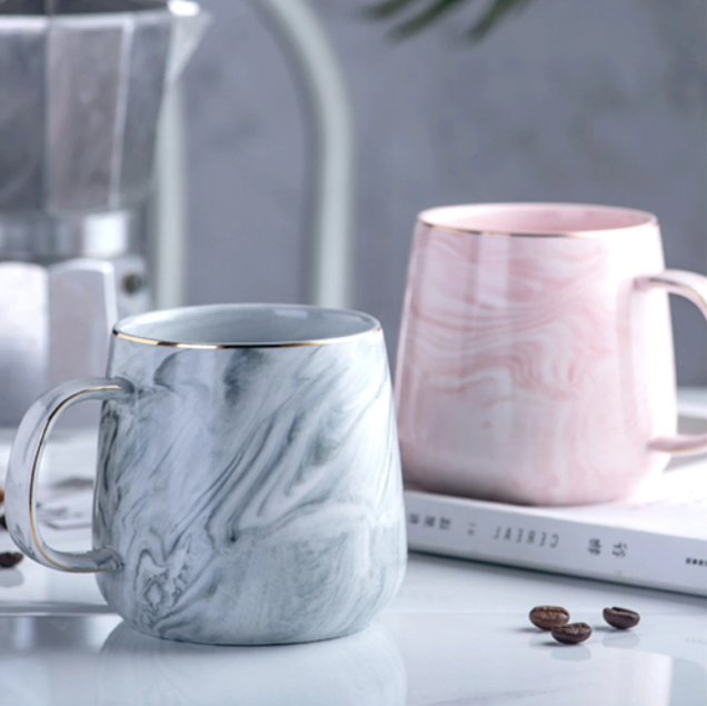 BowLift | Marble-Gold-Inlay-Cup