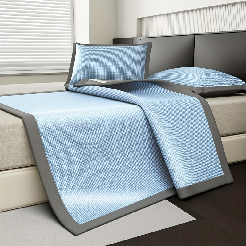 LZINA™ | AeroCool Cooling Mattress Protector – Breathable Ice Silk Bed Cover for Hot Sleepers