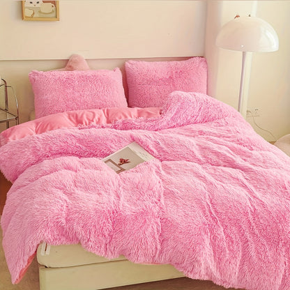 BowLift | Three-Piece Velvet Bedding Set with Velvet Finish