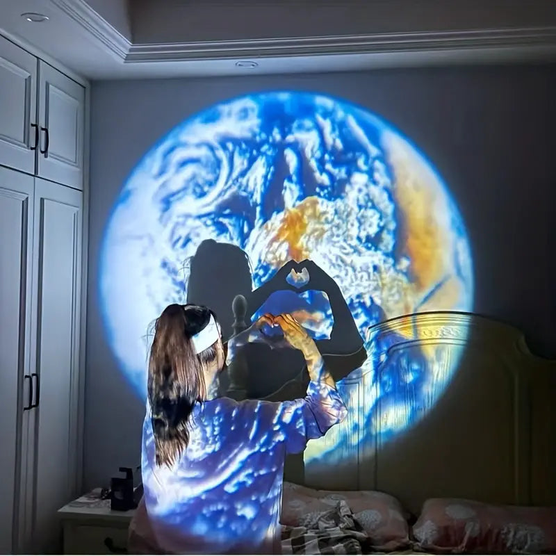 BowLift | Renan - Large, One-of-a-Kind Project Light (Earth and Moon)