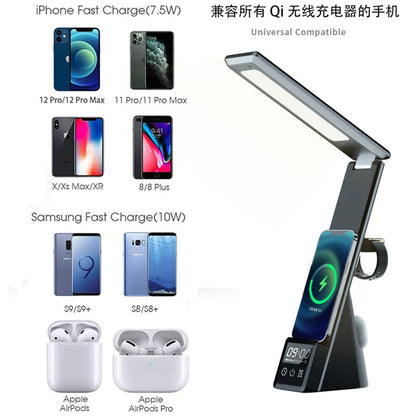 BowLift Desk Lamp with Wireless Charger — Sleek, Modern Lighting for Your Desk
