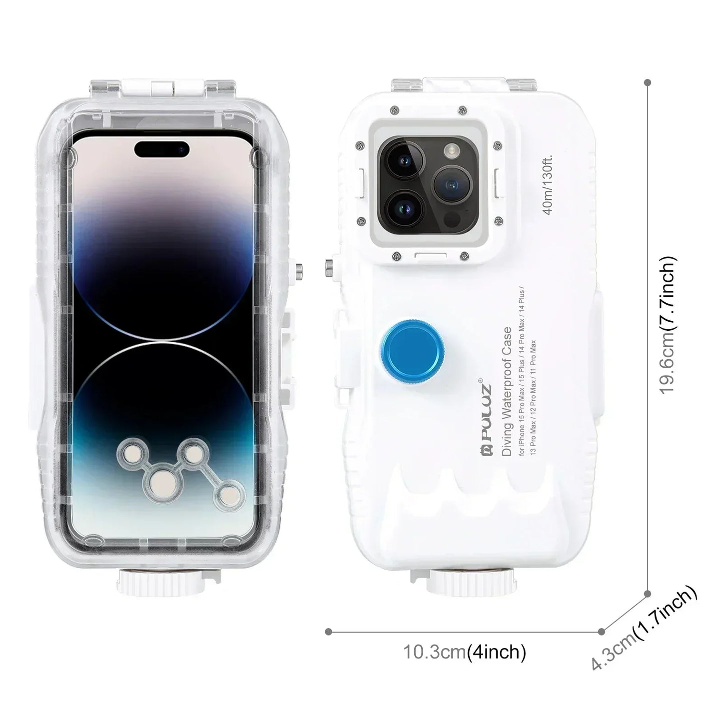 LZINA™ | 40 Meter Sealed Waterproof iPhone Case
