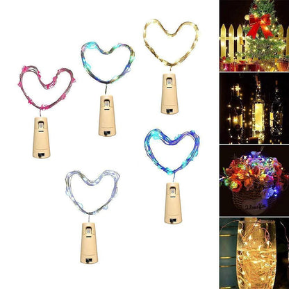 BowLift | LED Wine Bottle Lamps Cork Night Light DIY Decoration Lift - 5/10 PCS