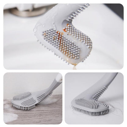 BowLift | Longer Grip Flexible Silicone Golf Toilet Brush
