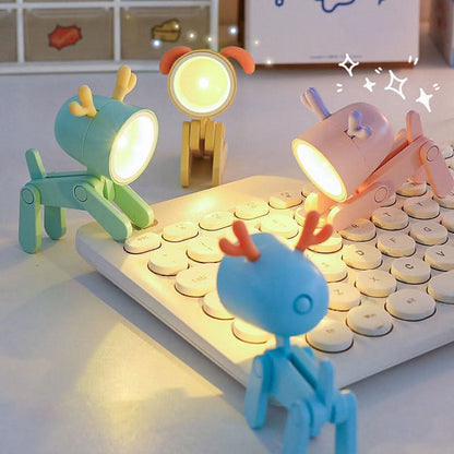 LZINA™ | Mini LED Night Light with Cute Cartoon Animal Design