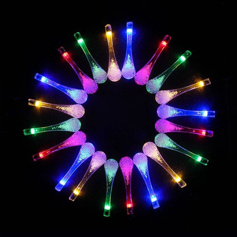 LZINA™ | Solar Water Droplet String Lights