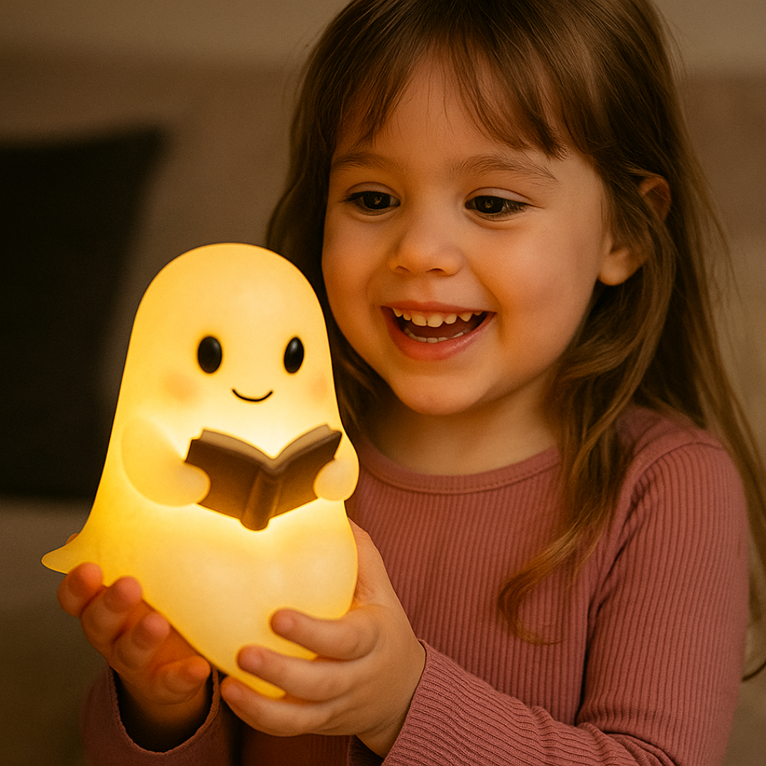 LZINA™ | NightSpirit Lamp – Handmade Decorative Night Light with Warm Light