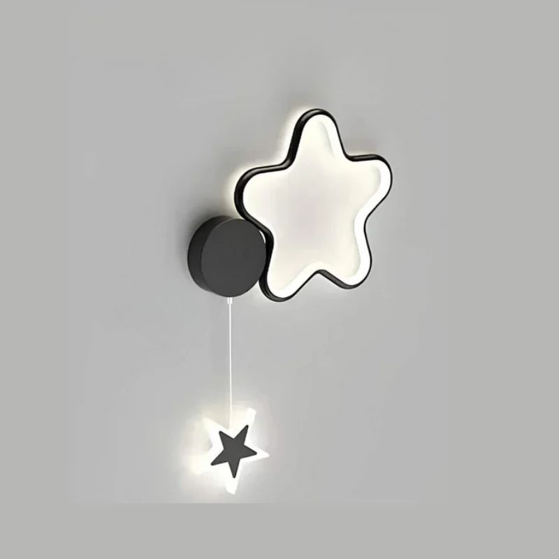 BowLift DreamLight: Enchanting Wall Lamp with Clouds, Stars and Moon