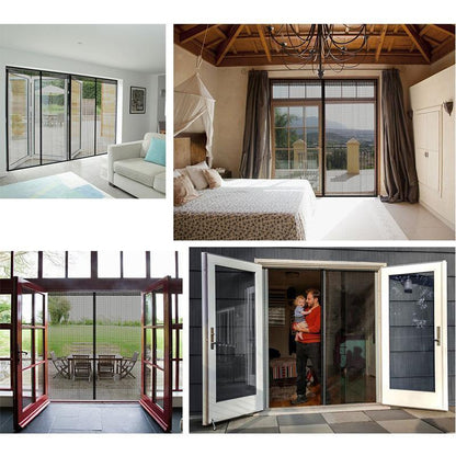 LZINA™ | Magnetic Fly Screen Door with Velcro Closure