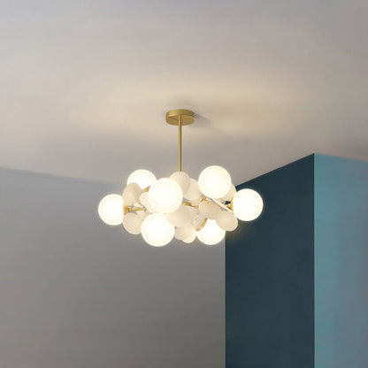 BowLift | Flower Branch Chandelier Living Room