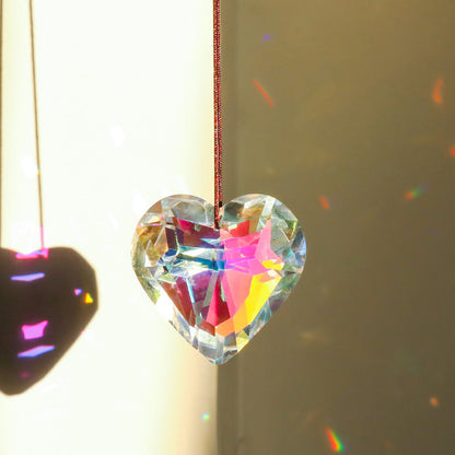 BowLift | Hanging Heart Sun Catcher Prism Crafts