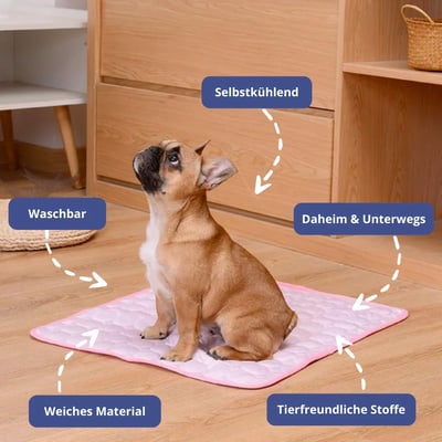 LZINA™ | Cooling mat for pets with non-toxic self-cooling gel