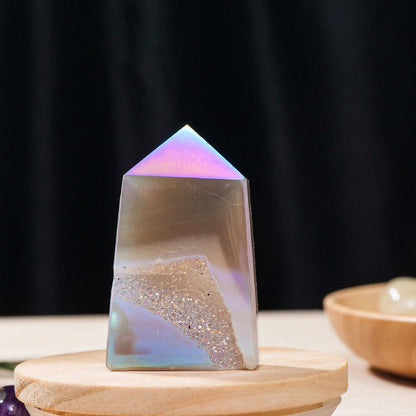 LZINA™ |Angel Aura Quartz Crystal Sticks Gemstone Decor