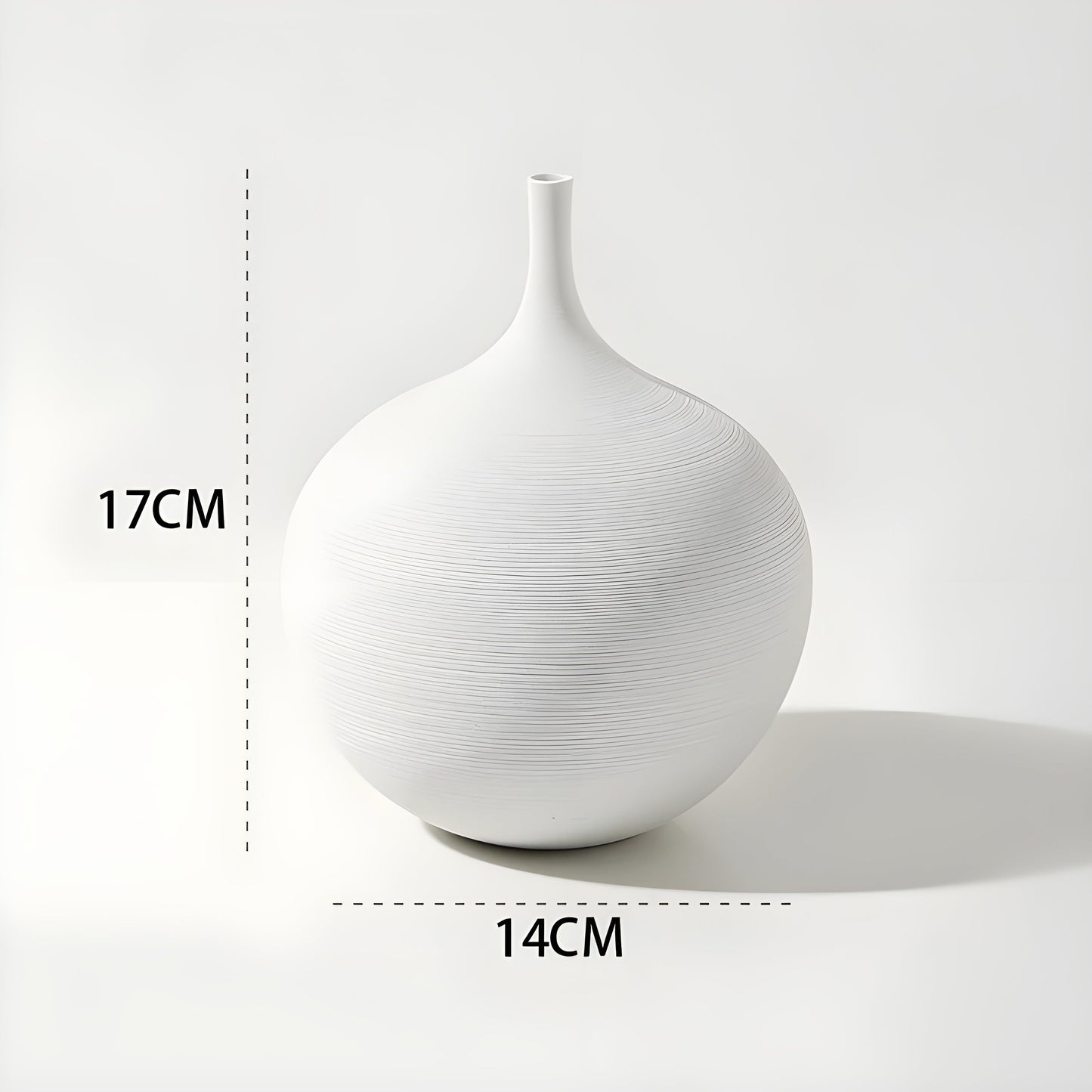 LZINA™ | Minimalistic Handcrafted Ceramic Zen Vase