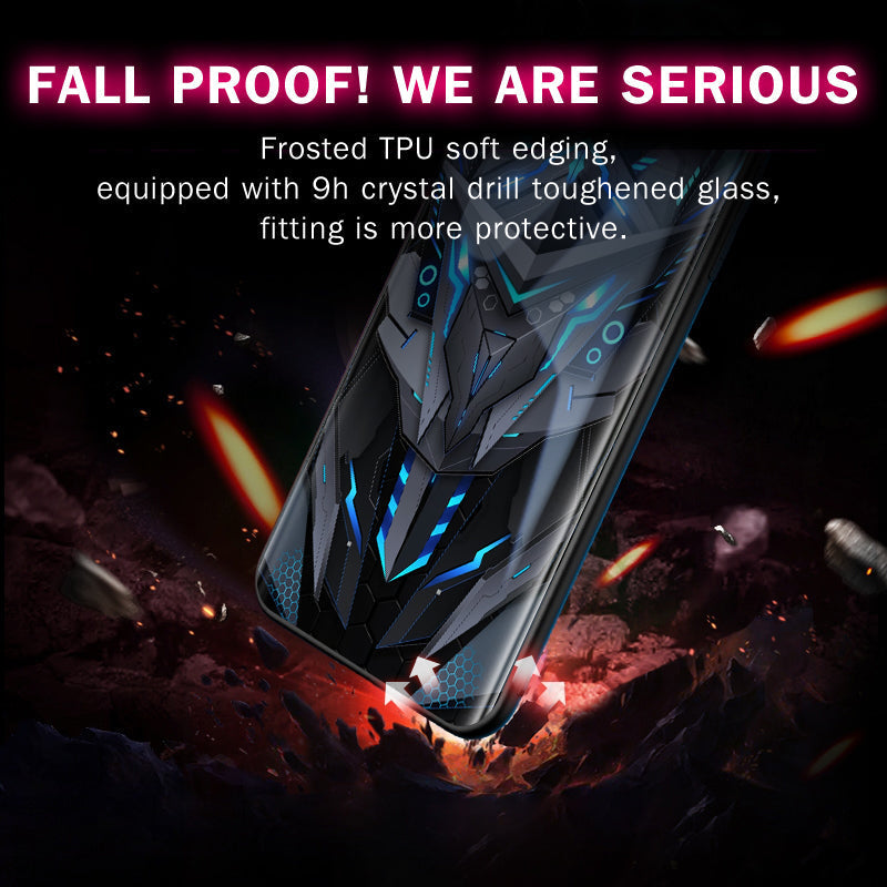 LZINA™ | Cool Mecha Apple Smart Flash Phone Case