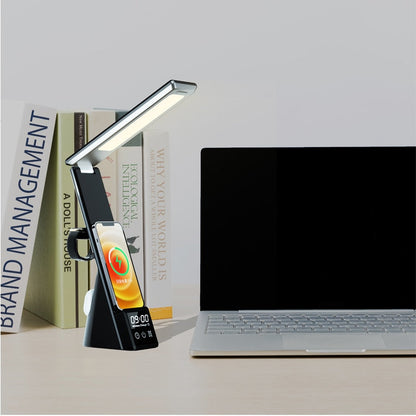 BowLift Desk Lamp with Wireless Charger — Sleek, Modern Lighting for Your Desk