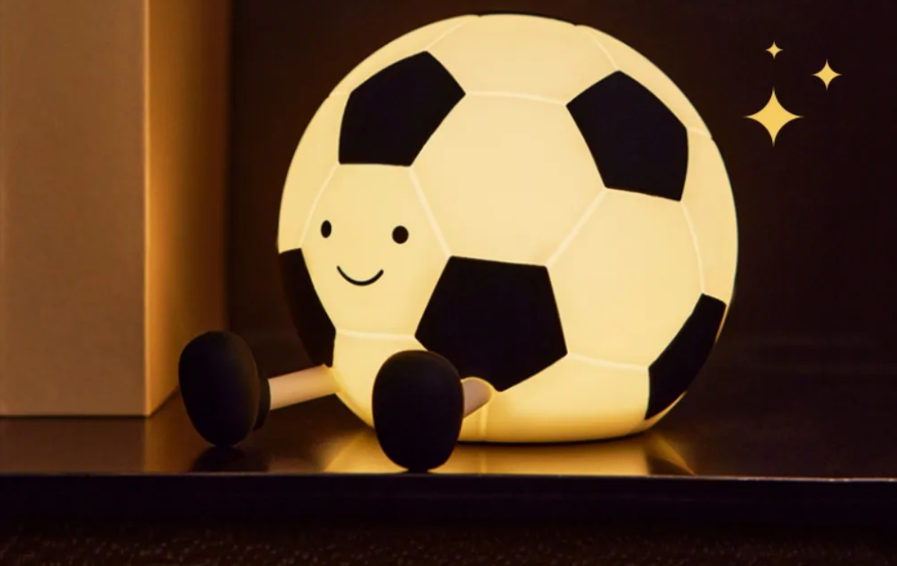 LZINA™ | Rechargeable Soccer Ball Silicone Night Light – GlowKick