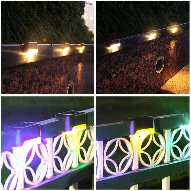 LZINA™ | Waterproof Stair Solar Lights for Outdoors (4 pieces)