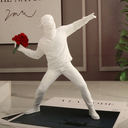 LZINA™ | Banksy Flower Rioter
