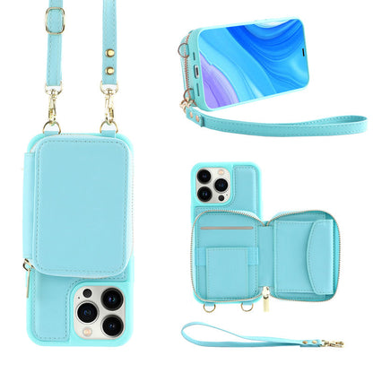 LZINA™ | Phone case with wallet & sling, crossbody handbag