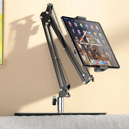 BowLift | Extendable, concealed phone/tablet holder at the bed