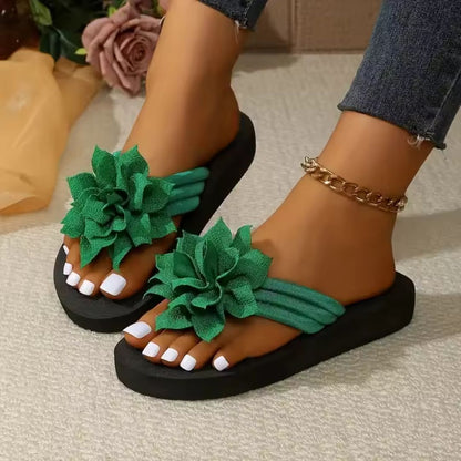 Floriva – Women's Floral Flip-Flops
