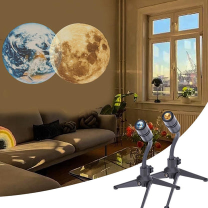 BowLift Projection Lamp: EarthGlow LED Earth Design That Inspires Curiosity