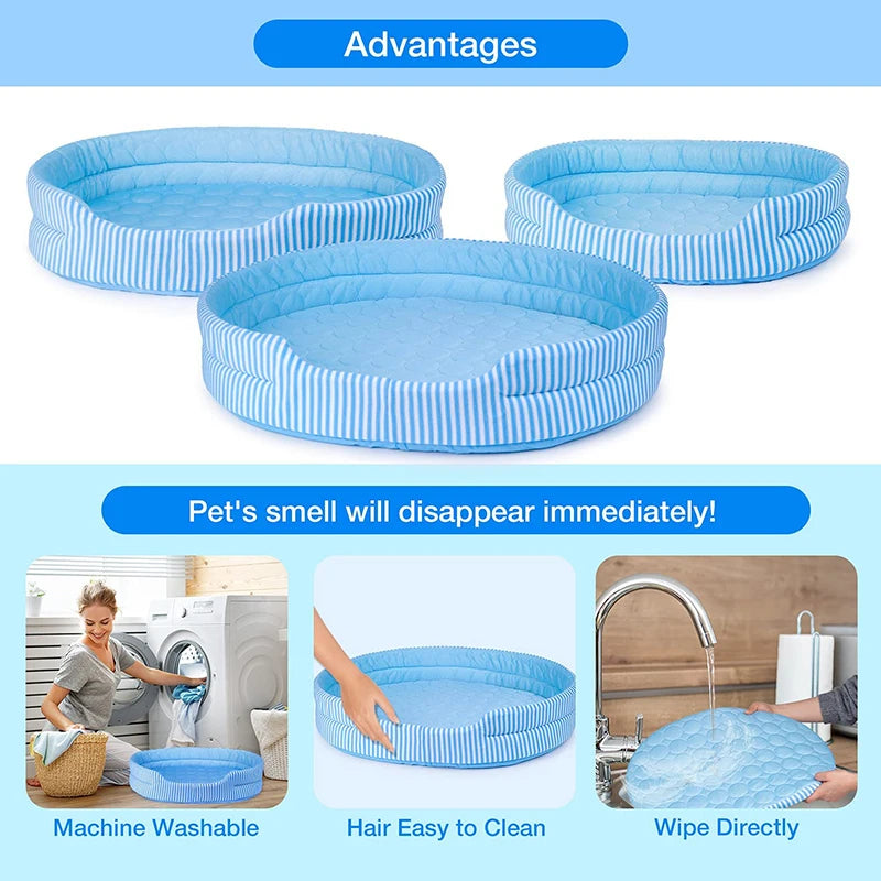 Eco-Friendly Summer Cooling Mat for Pets | Bowlift