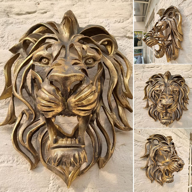 LZINA™ | Lion Head Wall Art
