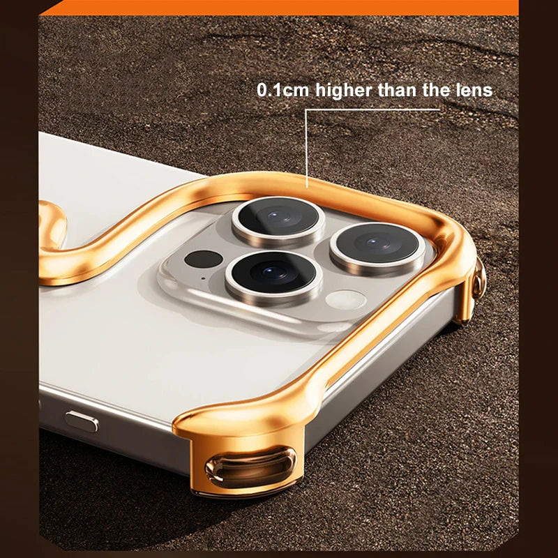 LZINA™ | Metal Alloy Frameless iPhone Case