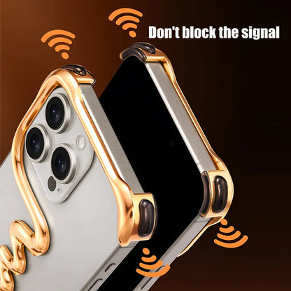 LZINA™ | Metal Alloy Frameless iPhone Case