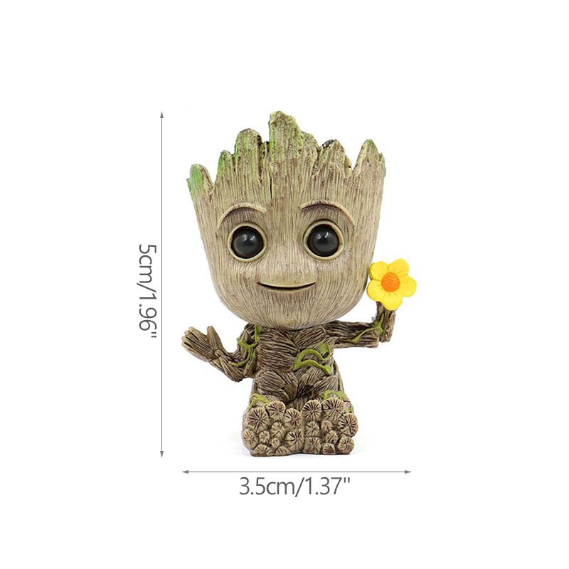 LZINA™ | Cartoon Large Miniature Figure: Playful Office Decoration