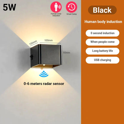 BowLift: Luxurious Wireless Wall Lamp for a Sleek, Cable-Free Glow
