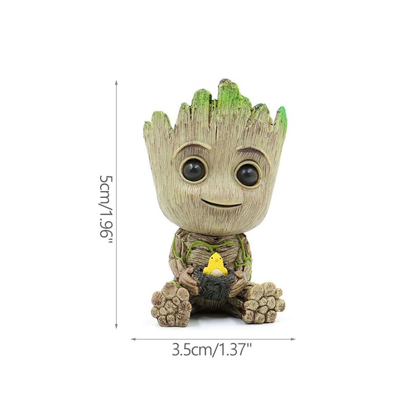 LZINA™ | Cartoon Large Miniature Figure: Playful Office Decoration