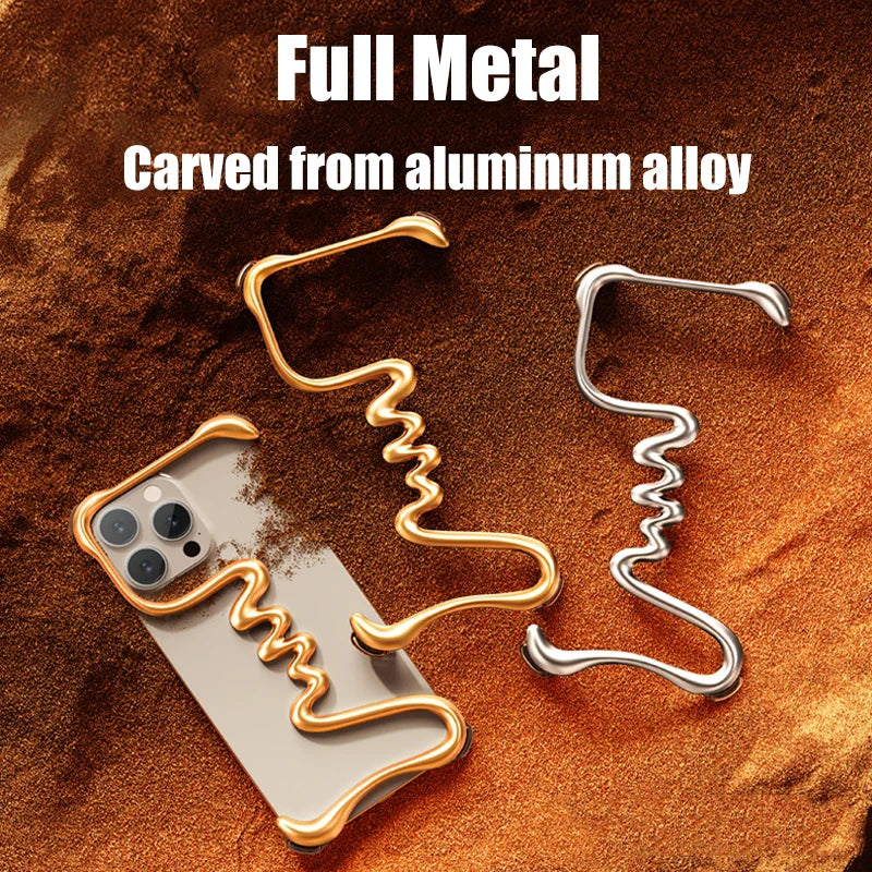 BowLift | Frameless Metal Track Bumper iPhone Case
