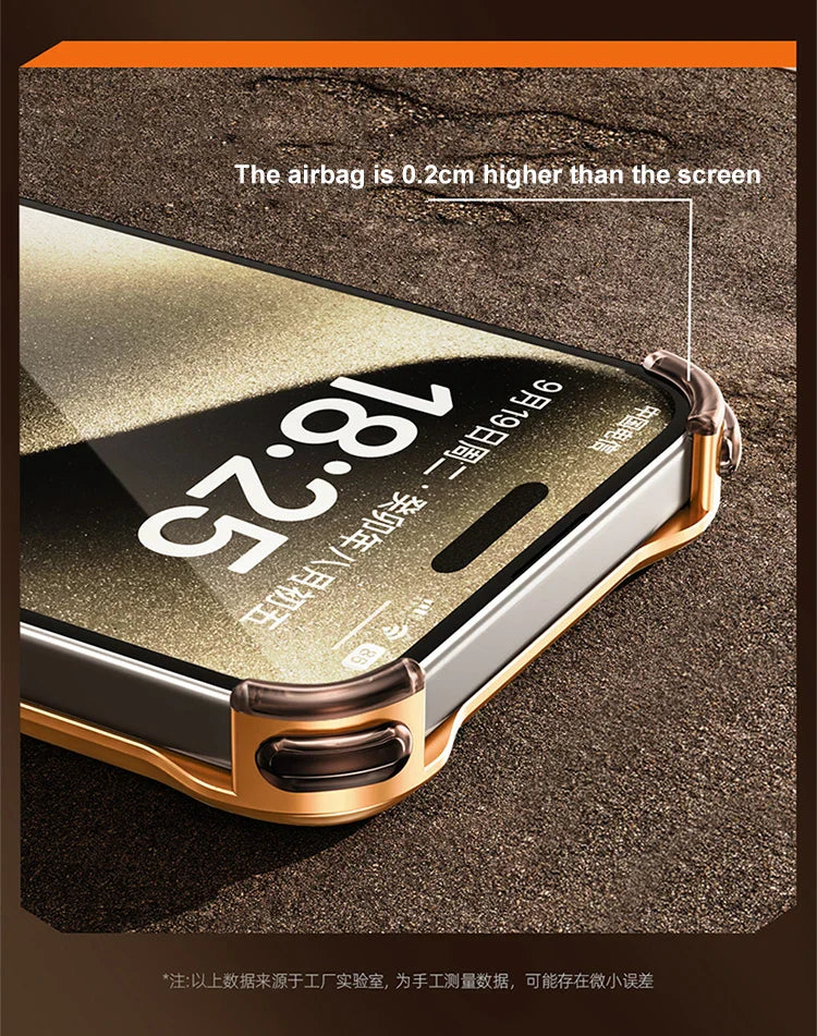 LZINA™ | Metal Alloy Frameless iPhone Case