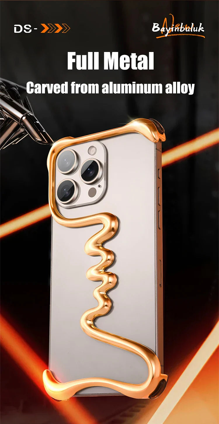 LZINA™ | Metal Alloy Frameless iPhone Case