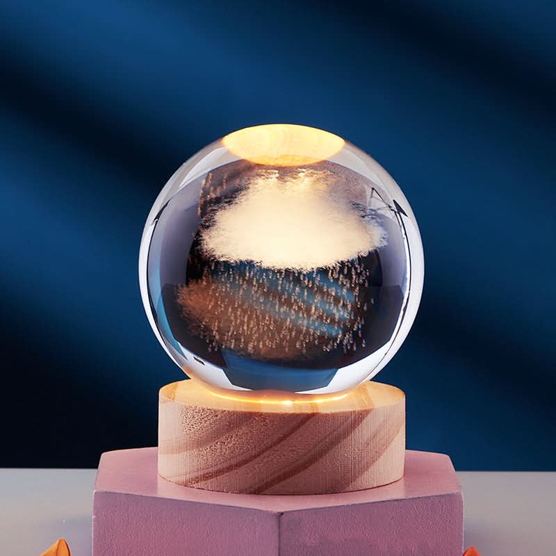LZINA™ | Elegant 3D LED Night Light with Sparkling Star Effect