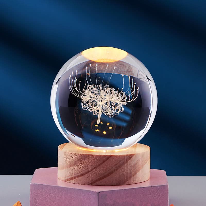 LZINA™ | Elegant 3D LED Night Light with Sparkling Star Effect