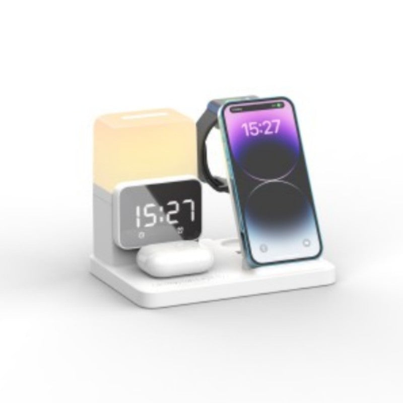 LZINA™ | Multi-Functional Night Light Clock Wireless Charger