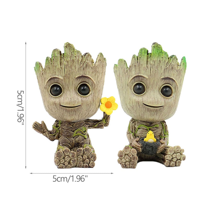LZINA™ | Cartoon Large Miniature Figure: Playful Office Decoration