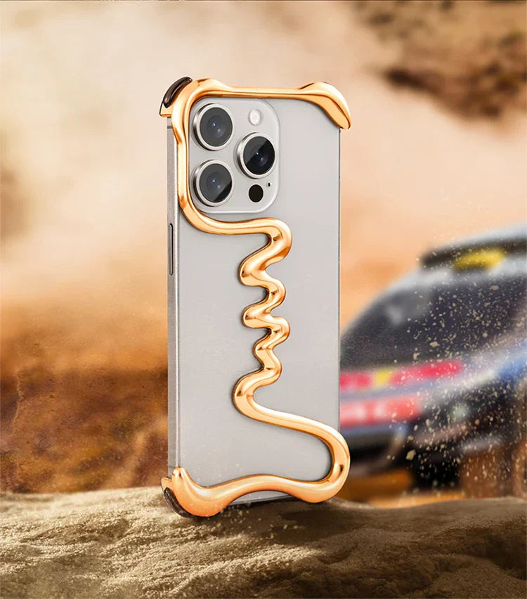 LZINA™ | Metal Alloy Frameless iPhone Case