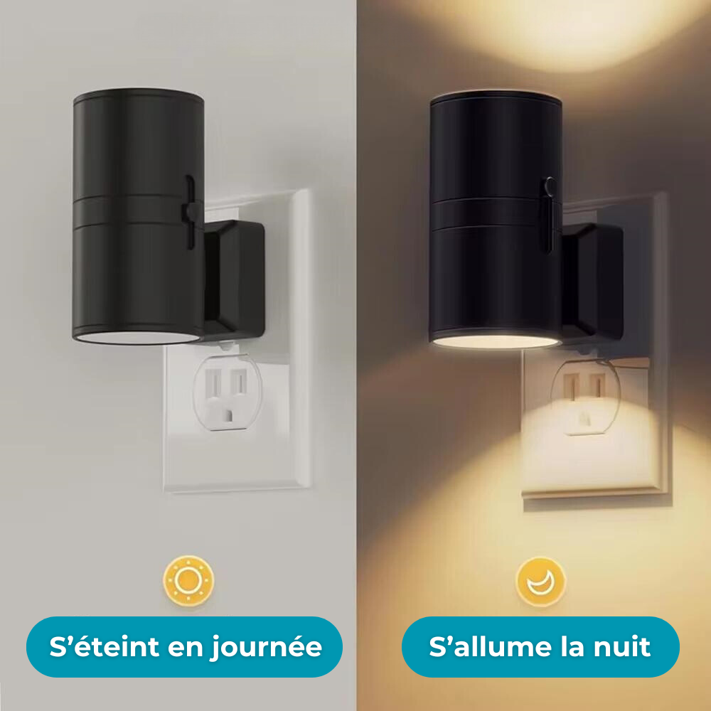 BowLift Smart Night Light Socket with Ambient Light Detection and Adjustable Brightness