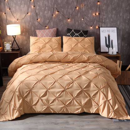 LZINA™ | Amore Luxury Pinch Pleat Duvet Cover Set